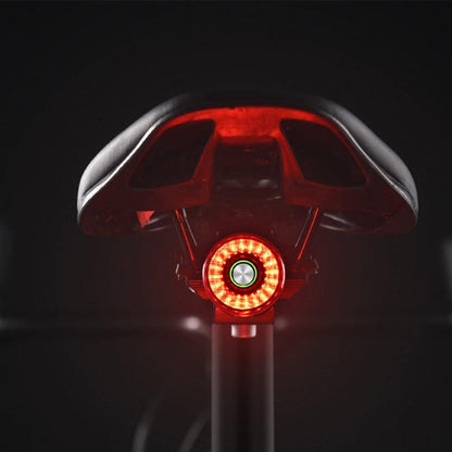 Bike Smart Taillight Auto Brake Sensing Rear Light Warning Saddle Light V1308-DSZKI-574