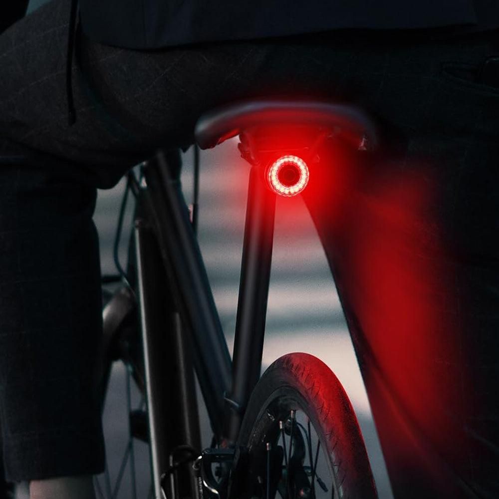 Bike Smart Taillight Auto Brake Sensing Rear Light Warning Saddle Light V1308-DSZKI-574