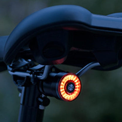 Bike Smart Taillight Auto Brake Sensing Rear Light Warning Saddle Light V1308-DSZKI-574