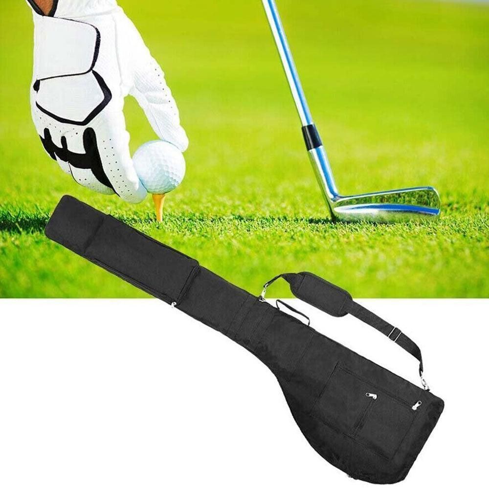 Portable Golf Carry Bag Nylon Foldable Golf Club Carry Bag V1308-DSZKI-576