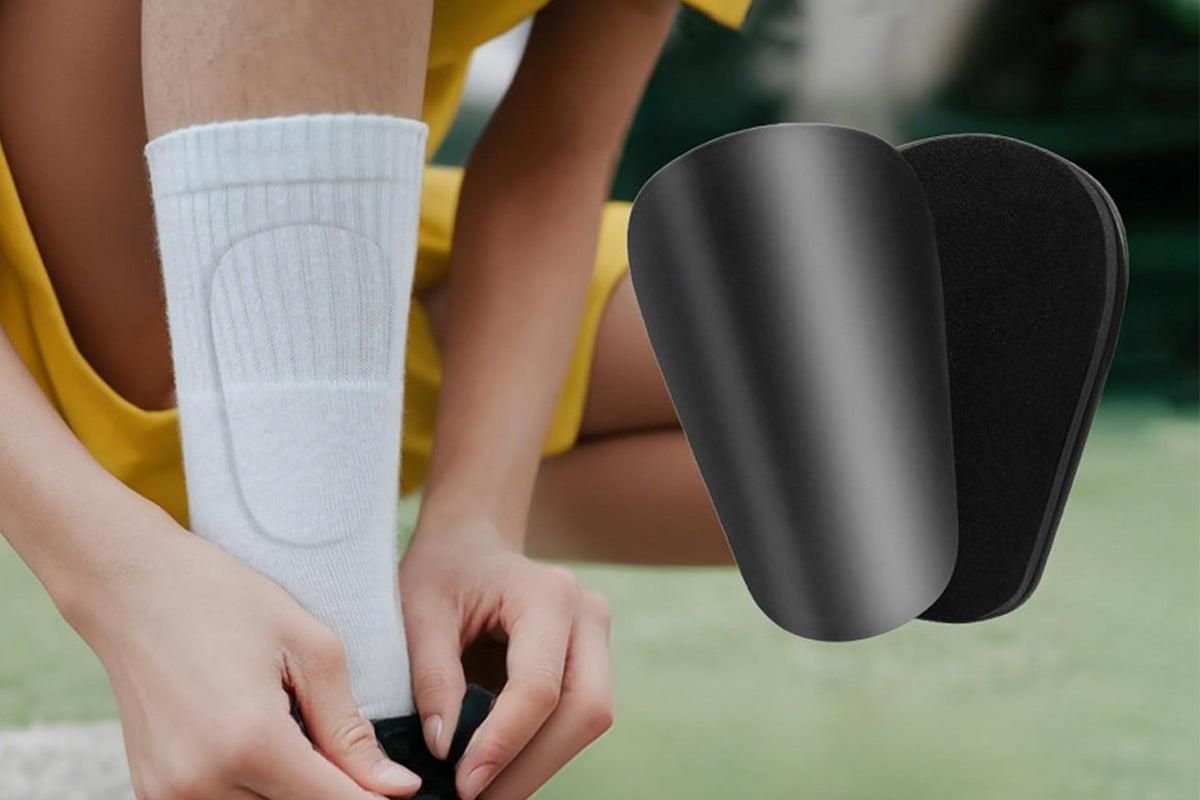 1 Pair Soccer Shin Guards Protective Leg Pads - L V1308-DSZKI-578-2