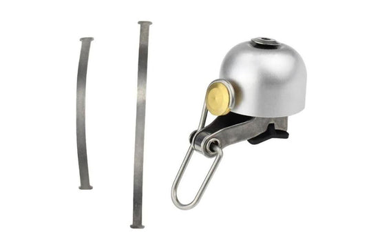 Bike Bell Classic Bicycle Bell Bike Ring Bell Loud Sound Bells for Road Mountain Bike Handlebars -Silver V1308-DSZKI-58-3
