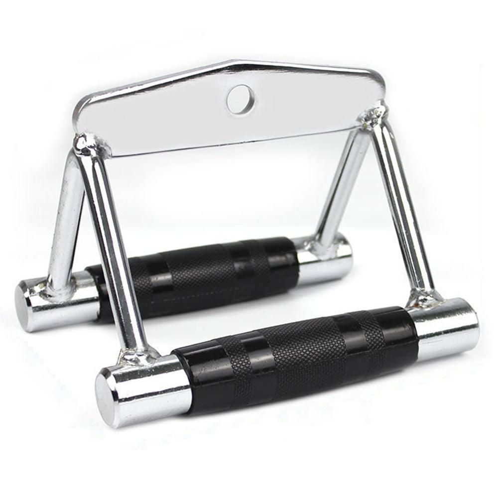 V-Grip Lat Pulldown Bar with Non-Slip Rubber Handle Cable Machine Attachment - Black V1308-DSZKI-584-2