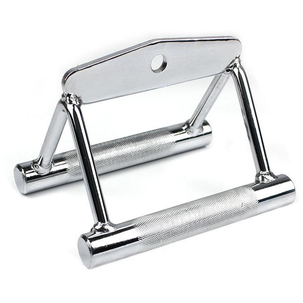 V-Grip Lat Pulldown Bar with Non-Slip Rubber Handle Cable Machine Attachment - Black V1308-DSZKI-584-2