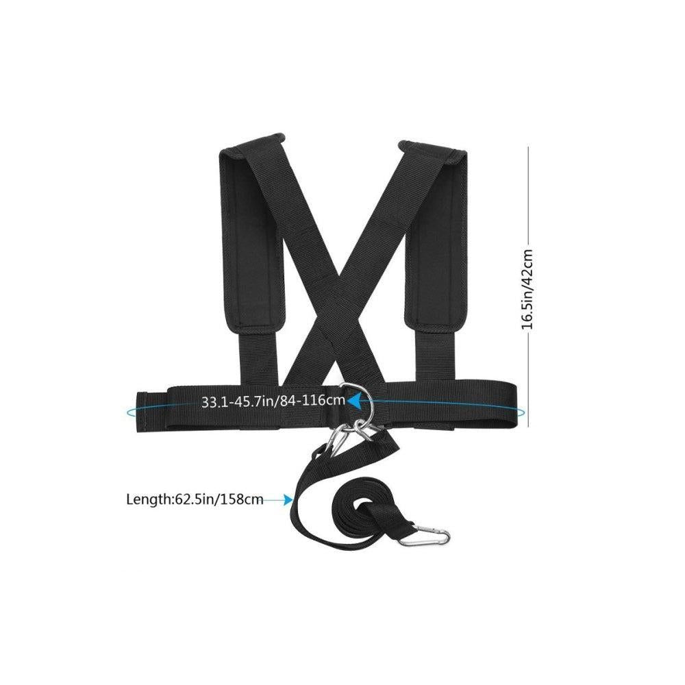 Weight Bearing Supporter Belt Professional Running Training Assist Resistance Band for Gym Workout V1308-DSZKI-585