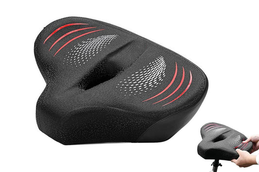 Noseless Bike Seat Cushion for Men & Women Comfortable Saddle for Peloton Bikes Exercise Bikes Electric Bikes V1308-DSZKI-60-1