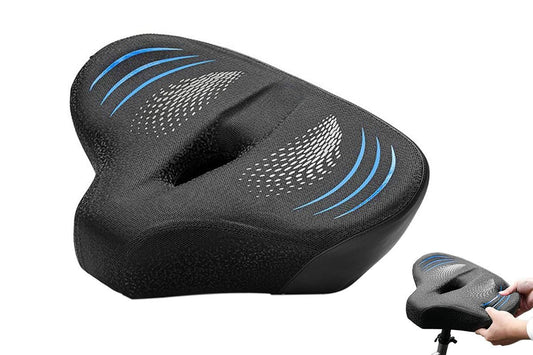 Noseless Bike Seat Cushion for Men & Women Comfortable Saddle for Peloton Bikes Exercise Bikes Electric Bikes V1308-DSZKI-60-2