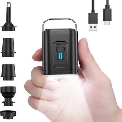 Mini Portable Inflatable Electric Air Pump, for pool floats, vacuum storage equipment V1308-DSZKI-601