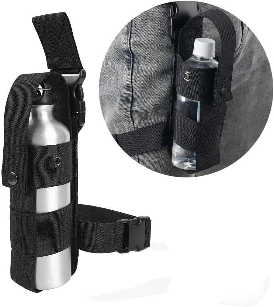 Multifunctional Leg Bag Tactical Thigh Pack Bottle Holder Outdoor Travel Black V1308-DSZKI-602