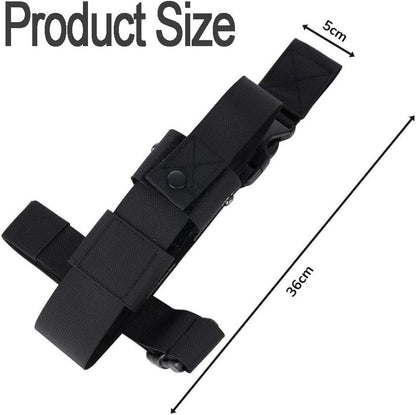 Multifunctional Leg Bag Tactical Thigh Pack Bottle Holder Outdoor Travel Black V1308-DSZKI-602