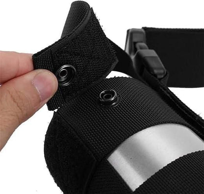 Multifunctional Leg Bag Tactical Thigh Pack Bottle Holder Outdoor Travel Black V1308-DSZKI-602