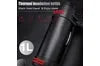 Stainless Steel Water Bottle 1L 34oz Vacuum Insulated Leak Proof Travel Mug Black