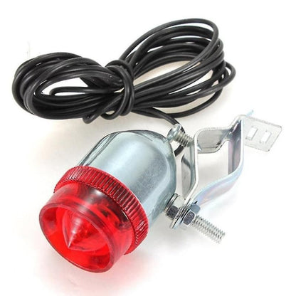 Bike Light Set, Cycling Dynamo Powered Headlight And Bike Tail Light(silver)