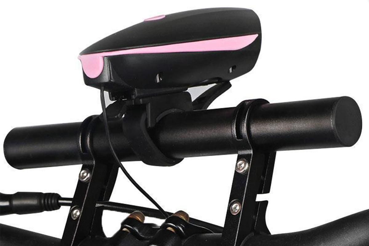 20cm Aluminum Alloy Bicycle Handlebar Extender Mount - Black V1308-DSZKI-64-2