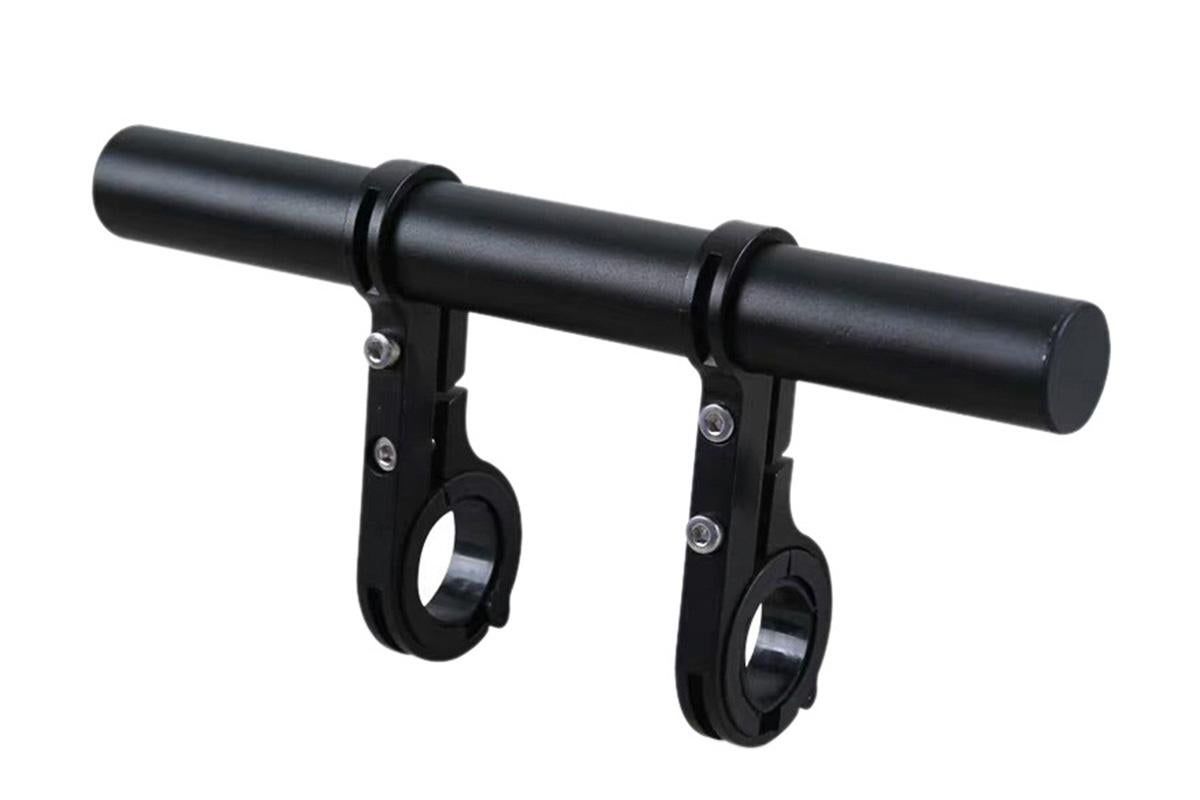 20cm Aluminum Alloy Bicycle Handlebar Extender Mount - Black V1308-DSZKI-64-2