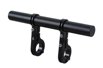 20cm Aluminum Alloy Bicycle Handlebar Extender Mount - Black V1308-DSZKI-64-2