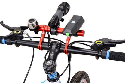 20cm Aluminum Alloy Bicycle Handlebar Extender Mount - Red V1308-DSZKI-64-3