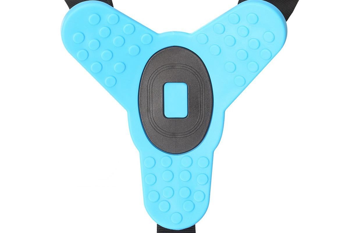Motorcycle Helmet Chin Mount for Action Camera Quick Release Shockproof - Blue V1308-DSZKI-65-1