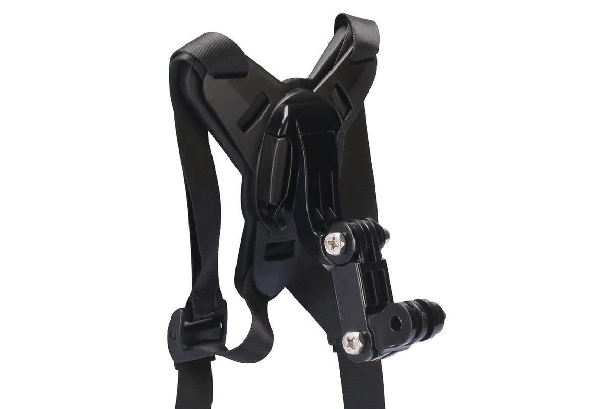 Motorcycle Helmet Chin Mount for Action Camera Quick Release Shockproof - Black V1308-DSZKI-65-2