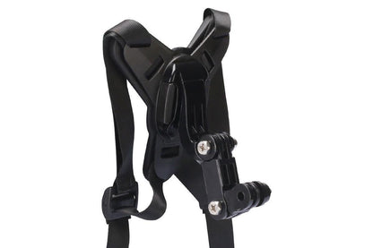 Motorcycle Helmet Chin Mount for Action Camera Quick Release Shockproof - Black V1308-DSZKI-65-2