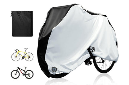 210D Waterproof Bike Cover with Lock Hole for Outdoor Storage - M V1308-DSZKI-71-1