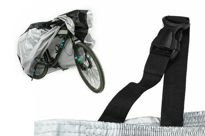 210D Waterproof Bike Cover with Lock Hole for Outdoor Storage - M V1308-DSZKI-71-1