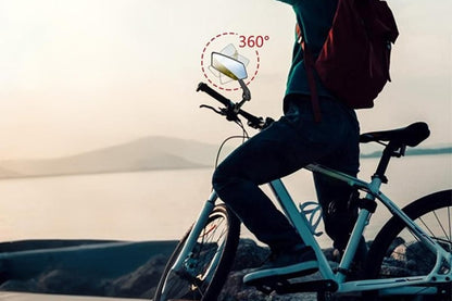 Mountain Bike Rearview Mirror Adjustable Rotatable Handlebar Bicycle Mirror V1308-DSZKI-72