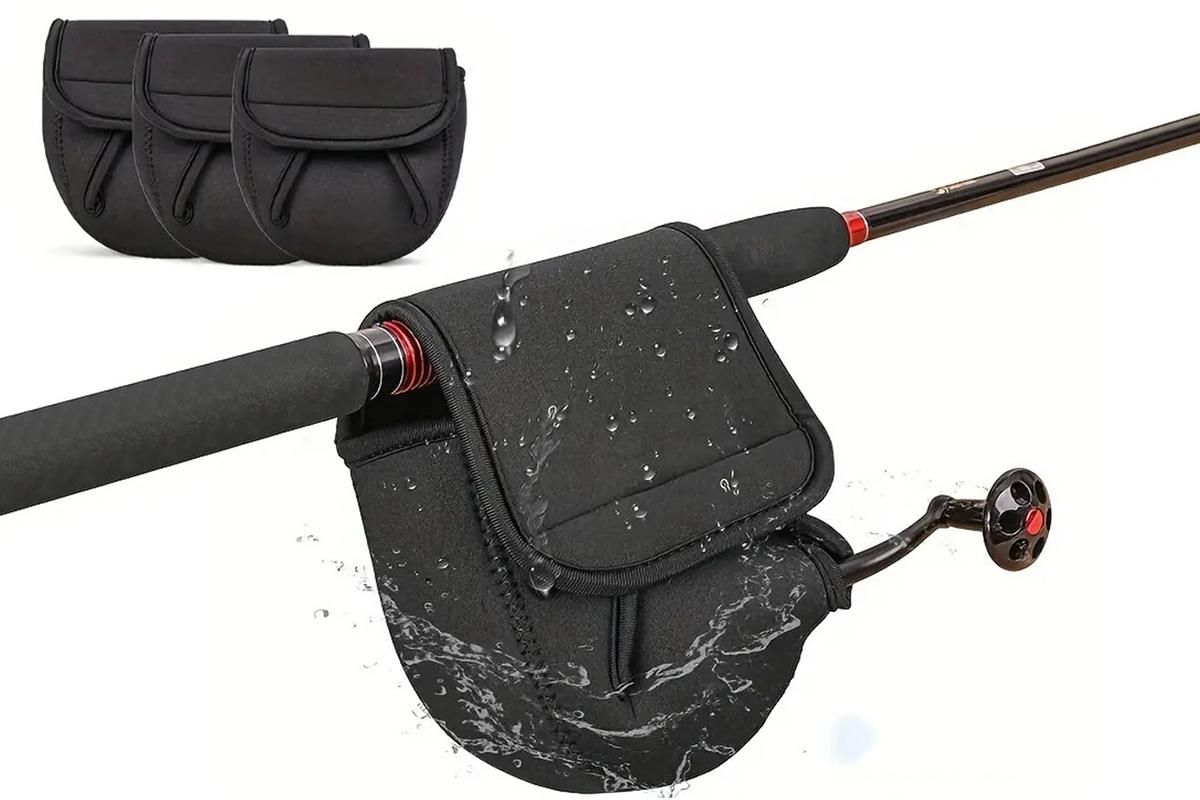 Spinning Reel Cover Case Bag Fits 1000 2000 4000 5000 8000 Series Spinning Reels - S V1308-DSZKI-83-1