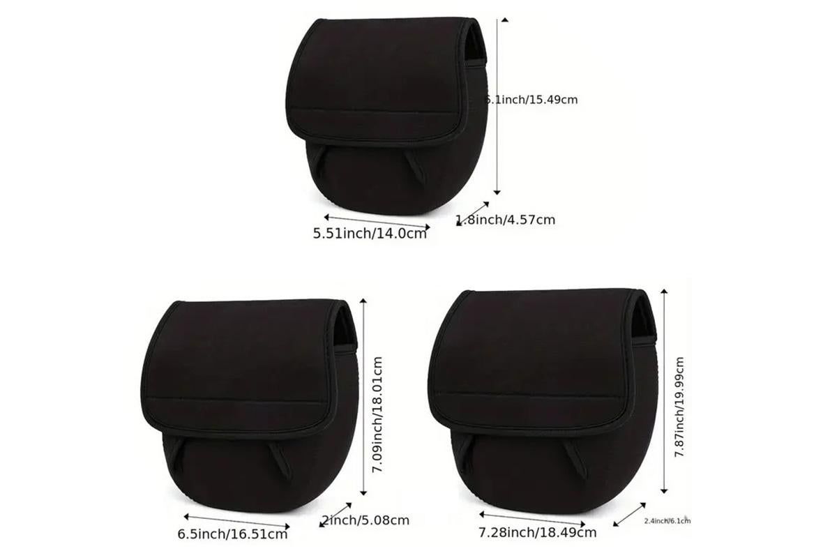 Spinning Reel Cover Case Bag Fits 1000 2000 4000 5000 8000 Series Spinning Reels - M V1308-DSZKI-83-2