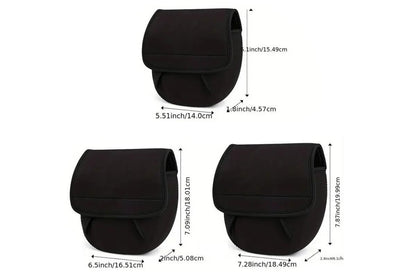 Spinning Reel Cover Case Bag Fits 1000 2000 4000 5000 8000 Series Spinning Reels - M V1308-DSZKI-83-2