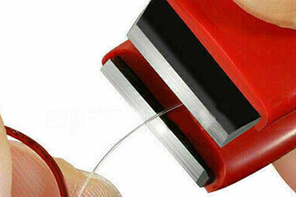 Fishing Knot Tying Tool Fast Line Clippers Tie Tippet Cutter Nipper - Red and Black V1308-DSZKI-86-1