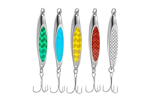 Fishing Lure Metal Slugs Slice Spoon Spinner Baits Tackle Mackerel Tailor Lures V1308-DSZKI-93