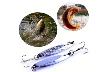 Fishing Lure Metal Slugs Slice Spoon Spinner Baits Tackle Mackerel Tailor Lures V1308-DSZKI-93