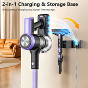 Cordless Vacuum Cleaner, 55Kpa/55mins Self-Standing Powerful Stick Lightweight Vacuum Cleaner for Home Pet V1313-AU-H28V