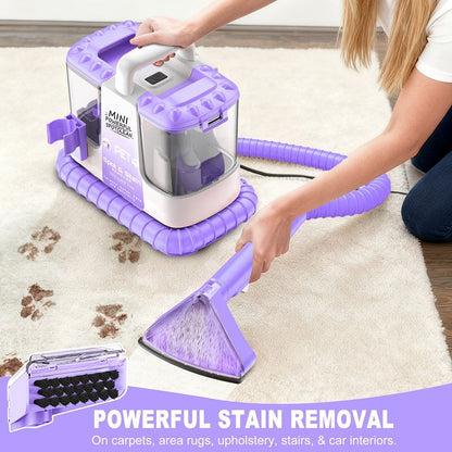 32Kpa Portable Carpet & Upholestery Cleaner Machine for Pets, Spot, Stain, Couch Cleaner Machine with V1313-AU-H3V