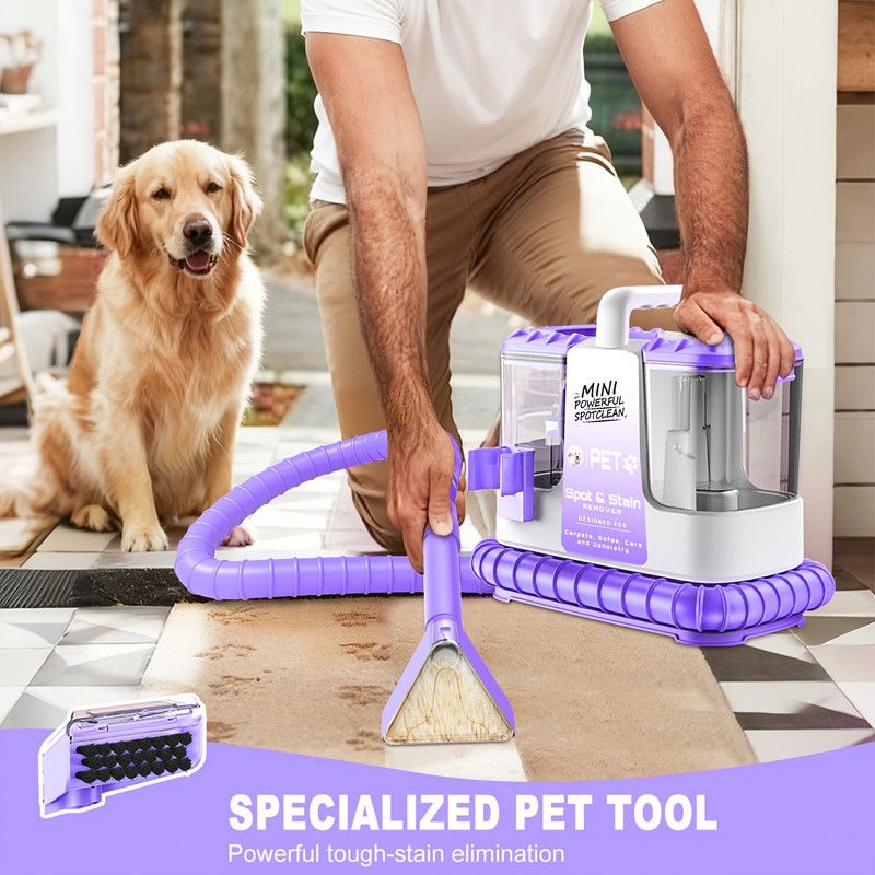 32Kpa Portable Carpet & Upholestery Cleaner Machine for Pets, Spot, Stain, Couch Cleaner Machine with V1313-AU-H3V