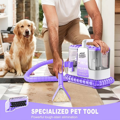 32Kpa Portable Carpet & Upholestery Cleaner Machine for Pets, Spot, Stain, Couch Cleaner Machine with V1313-AU-H3V