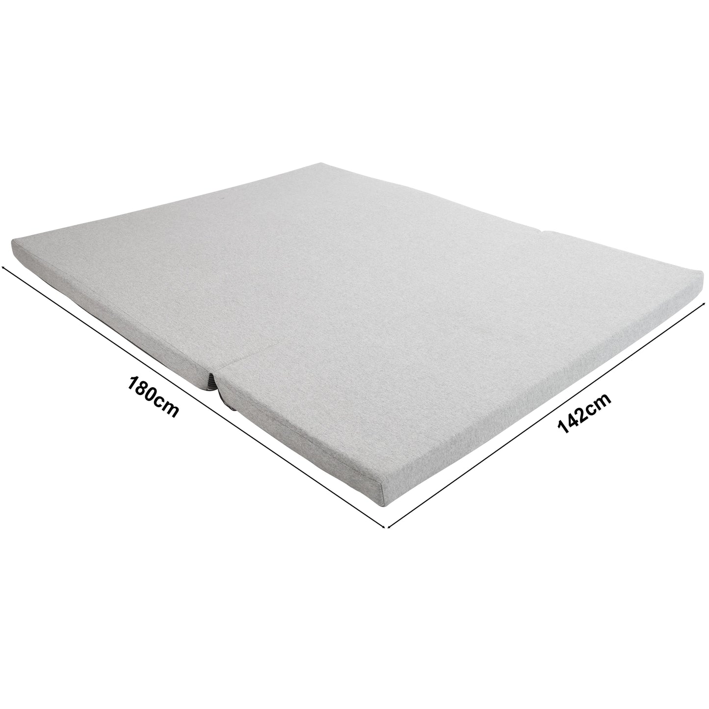 2 In 1 Sofa Bed Beneath Foldable Carbon Hidden Storage Sofa - 158cm V1316-LC-003