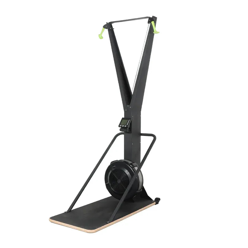 Eeeza Air Resistance Ski Trainer – Vertical Full-Body Cardio Machine with Smart Monitor