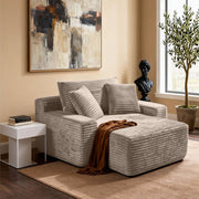Modern Minimalist Modular Sofa - Dark grey V1316-SOFA-GREY-170-2