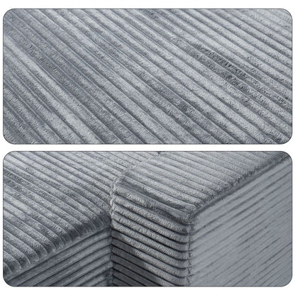 Modern Minimalist Modular Sofa - Dark grey V1316-SOFA-GREY-170-2