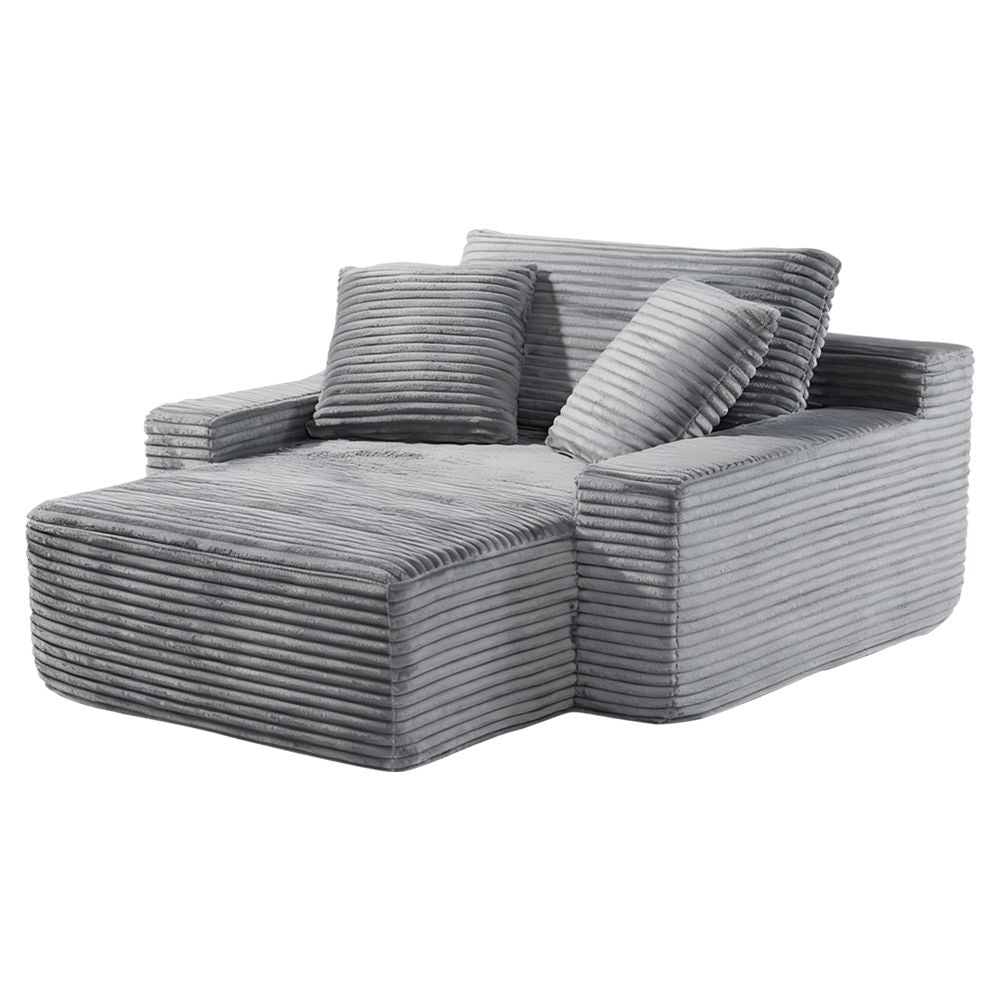 Modern Minimalist Modular Sofa - Dark grey V1316-SOFA-GREY-170-2