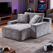 Modern Minimalist Modular Sofa - Dark grey V1316-SOFA-GREY-170-2