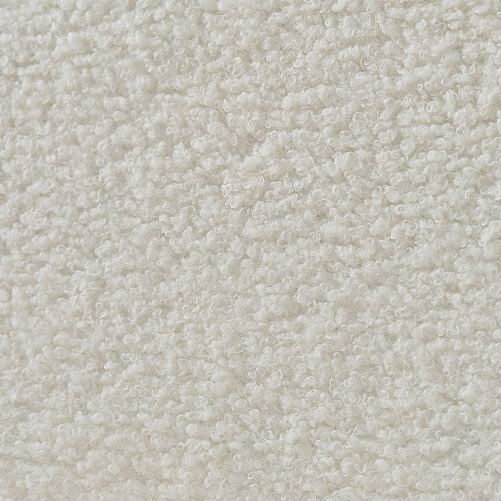 92-inch high-quality teddy fur fabric corner sofa - White V1316-W2564S00034