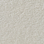 92-inch high-quality teddy fur fabric corner sofa - White