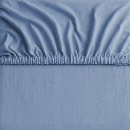 Hotel Quality Fitted sheets - 2 Piece Fitted sheets -Breathable Bedding - Wrinkle, Fade, Stain Resistant- V1317-2-QS9-AUQ-CL-HL