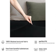 Hotel Quality Fitted sheets - 2 Piece Fitted sheets -Breathable Bedding - Wrinkle, Fade, Stain Resistant- V1317-2-QS9-AUS-CL-HEI