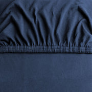 Hotel Quality Fitted sheets - 2 Piece Fitted sheets -Breathable Bedding - Wrinkle, Fade, Stain Resistant- V1317-2-QS9-AUSK-CL-NV