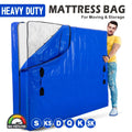 Mattress Bag Mattresses Protector Plastic Moving Storage Dust Cover Carry Bed Waterproof Zipper Packing V1317-BHD-AUQ