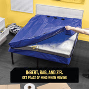 Mattress Bag Mattresses Protector Plastic Moving Storage Dust Cover Carry Bed Waterproof Zipper Packing V1317-BHD-AUQ